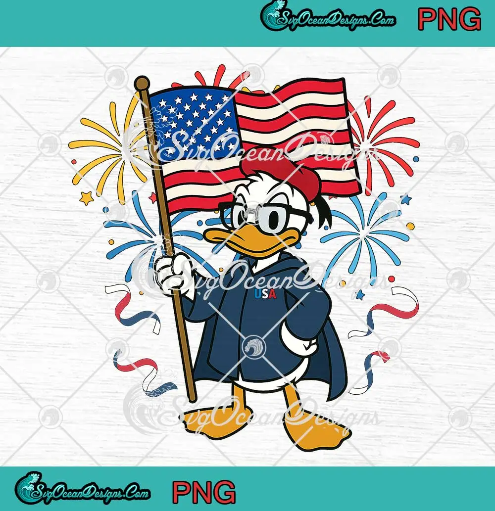 Patriotic-Cartoon-Donald-Duck-PNG---250th-USA-Semiquincentennial-PNG-Clipart,-Digital-Download Patriotic Cartoon Donald Duck PNG - 250th USA Semiquincentennial PNG Clipart, Digital Download