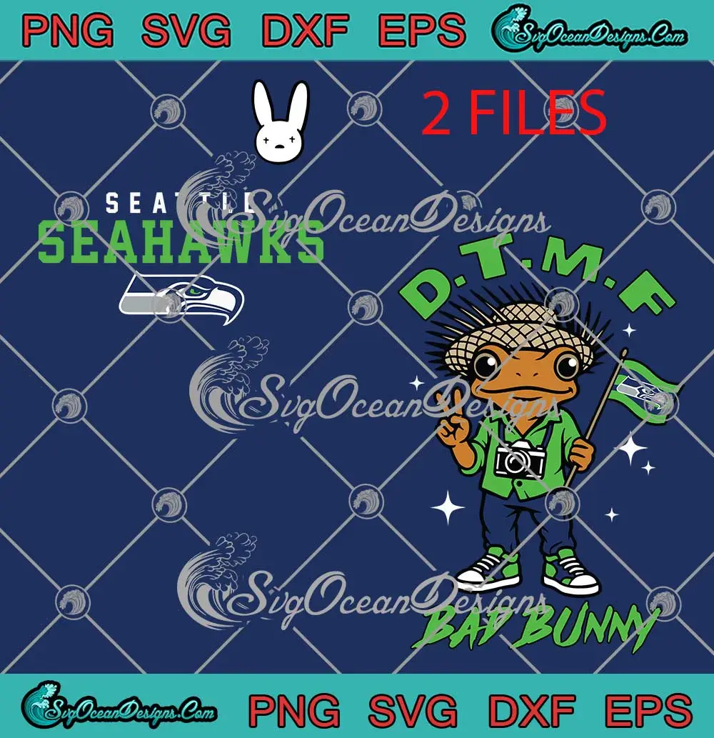 Seattle-Seahawks-DTMF-Bad-Bunny-SVG---Super-Bowl-LX-SVG---Benito-Bowl-2026-SVG-PNG,-Cricut-File Seattle Seahawks DTMF Bad Bunny SVG - Super Bowl LX SVG - Benito Bowl 2026 SVG PNG, Cricut File