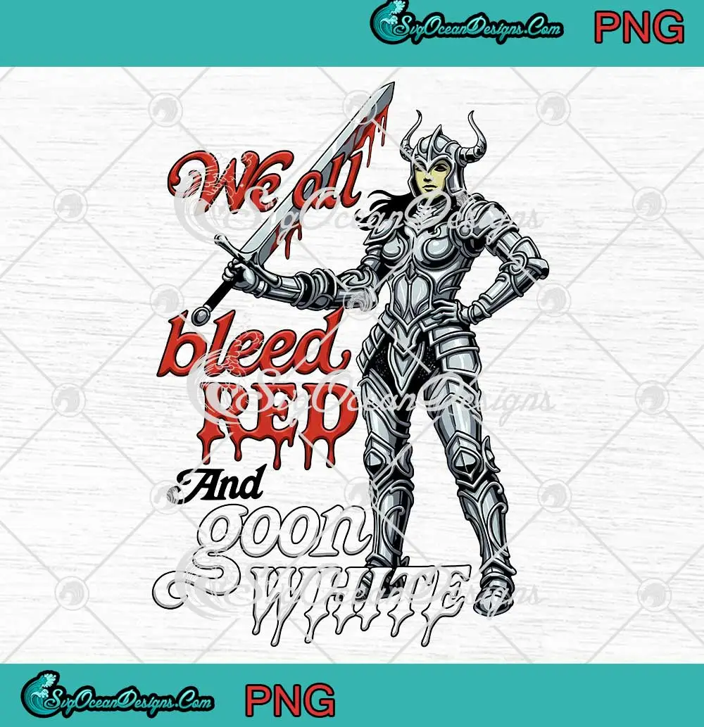 We-All-Bleed-Red-And-Goon-White-PNG---Graphic-White-Teen-Hearts-PNG-Clipart,-Digital-Download We All Bleed Red And Goon White PNG - Graphic White Teen Hearts PNG Clipart, Digital Download