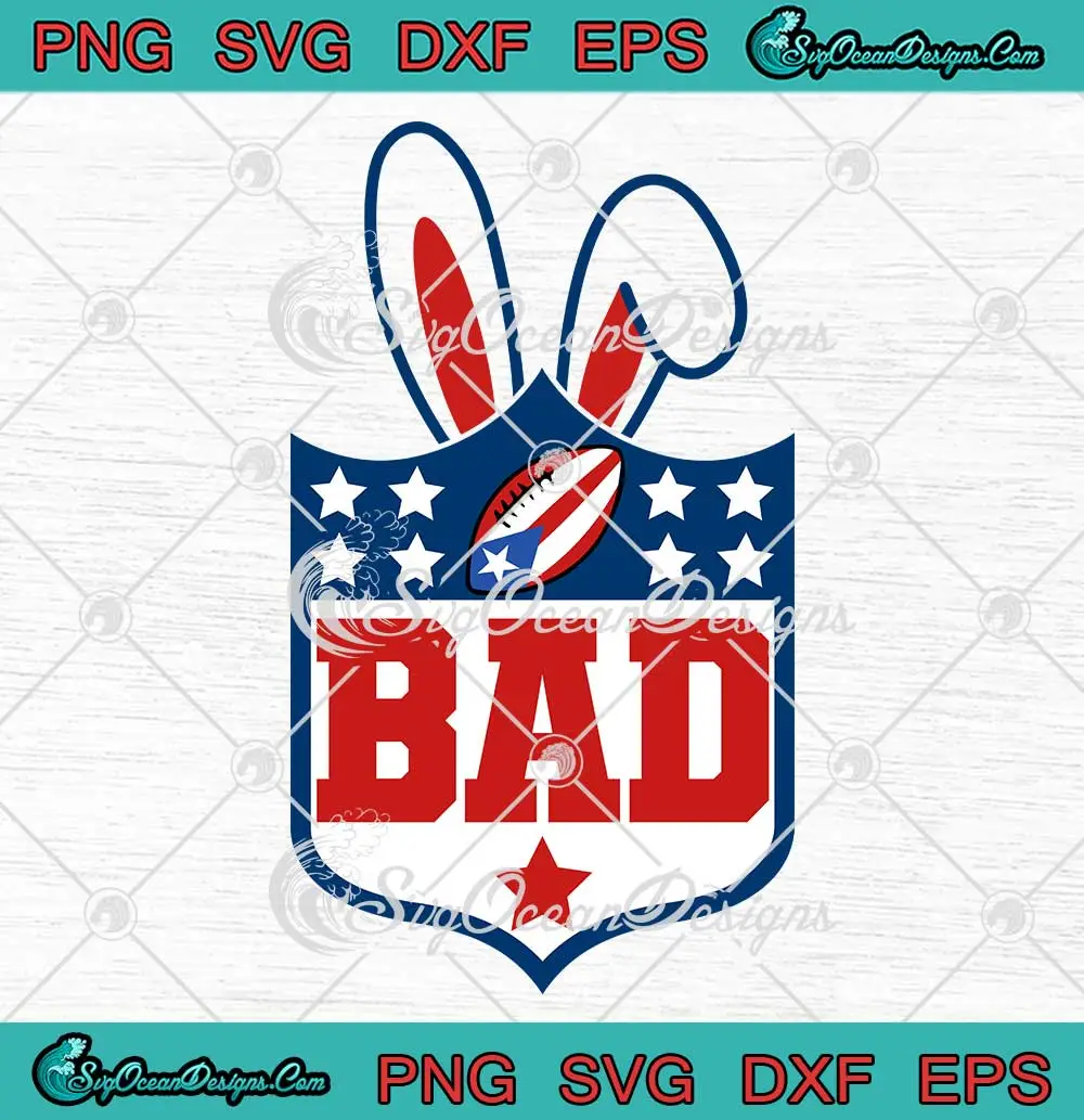 Bad-Bunny-Ears-NFL-Football-2026-SVG---Benito-Bowl-Super-Bowl-LX-SVG-PNG,-Cricut-File Bad Bunny Ears NFL Football 2026 SVG - Benito Bowl Super Bowl LX SVG PNG, Cricut File