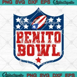 Benito Bowl Football 2026 SVG - Bad Bunny Super Bowl Halftime SVG PNG, Cricut File