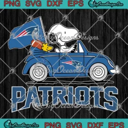 Snoopy And Woodstock Patriots SVG - New England Patriots SVG - Super Bowl LX SVG PNG, Cricut File