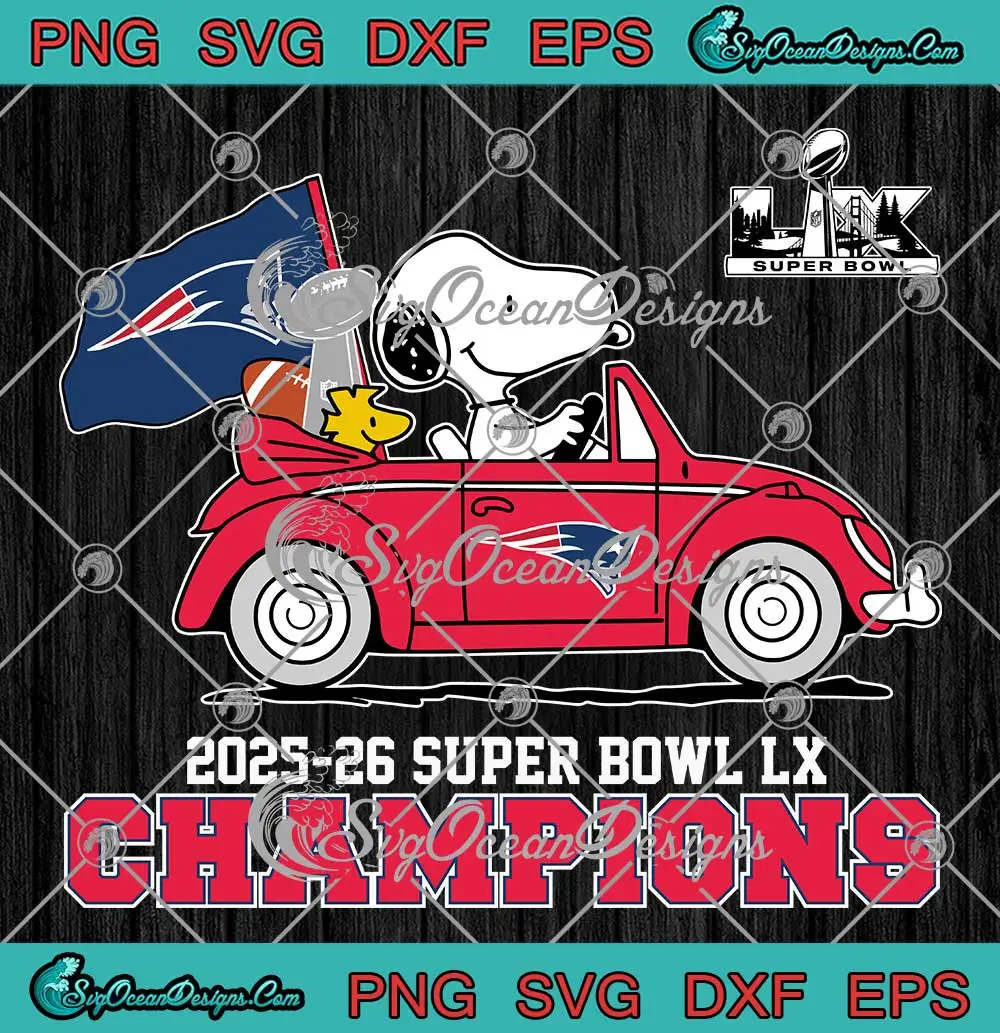 Snoopy-And-Woodstock-SVG---New-England-Patriots-SVG---2025-26-Super-Bowl-LX-Champions-SVG-PNG,-Cricut-File Snoopy And Woodstock SVG - New England Patriots SVG - 2025-26 Super Bowl LX Champions SVG PNG, Cricut File
